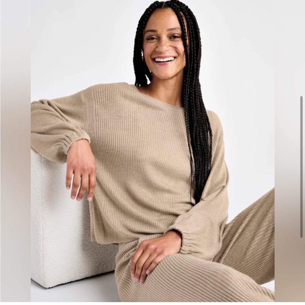 NWT Splendid Georgie Loungewear Sweater - Picture 4 of 9